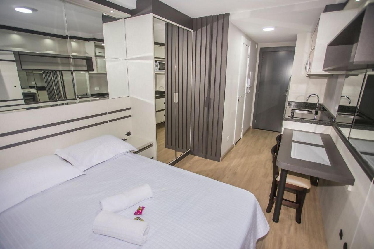 Studio Moderno No Centro De Curitiba - All1206 Ngoại thất bức ảnh
